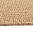 jutetæppe med latexunderside 70x130 cm naturfarvet