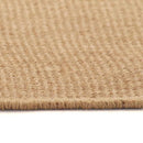 jutetæppe med latexunderside 70x130 cm naturfarvet