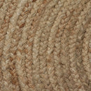 tæppe flettet jute 90 cm rund