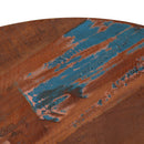 barbord massivt genbrugstræ 60 x (76-110) cm