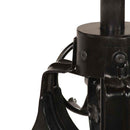 barbord 75x(76-110) cm massivt genbrugstræ