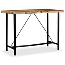 barbord 150x70x107 cm massivt genbrugstræ