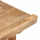 tegnebord i massivt mangotræ 116 x 50 x 76 cm