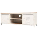 tv-bord 120x30x40 cm hvid