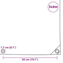 presenning 650 g/m² 3 x 4 m grøn
