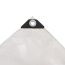 presenning 650 g/m² 4 x 7 m hvid