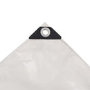 presenning 650 g/m² 4 x 8 m hvid
