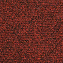trappemåtter selvklæbende 15 stk. 56x17x3 cm bordeauxrød halvrunde