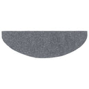 trappemåtter selvklæbende 15 stk. 65x21x4 cm lysegrå halvrunde store