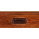 skrivebord 110x50x76 cm massivt akacietræ honningfarvet finish