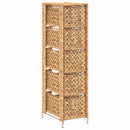 opbevaringsenhed med 6 kurve 47 x 37 x 100 cm vandhyacint