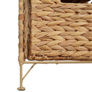 opbevaringsenhed med 6 kurve 47 x 37 x 100 cm vandhyacint