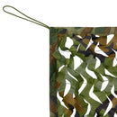 camouflagenet med opbevaringstaske 6 x 8 m