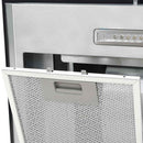 ø-emhætte 90 cm rustfrit stål 756 m³/t LED