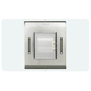 ø-emhætte 90 cm rustfrit stål 756 m³/t. LED