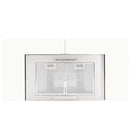 vægmonteret emhætte 90 cm rustfrit stål 756 m³/t. LED