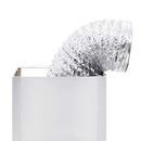 vægmonteret emhætte 90 cm rustfrit stål 756 m³/t. LED