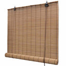 rullegardin 80x220 cm bambus brun