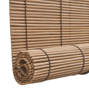 rullegardin 80x220 cm bambus brun