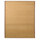 tæppe 160x230 cm bambus brun
