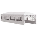havefesttelt 3 x 12 m hvid
