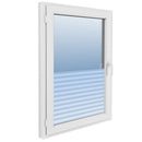 vinduesfolie 0,9x5 m stribet PVC matteret