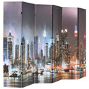 foldbar rumdeler 228 x 170 cm New York by Night
