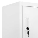 lockerskab med 18 rum 90x40x180 cm metal