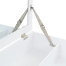 sminkebord med spejl MDF 60 x 40 x 75 cm