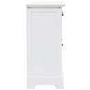 skænk med 3 låger 105x35x77,5 cm MDF og fyrretræ