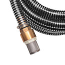 sugeslange med messingstik 4 m 25 mm sort