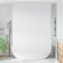 rullegardin til badeværelse 140x240 cm hvid