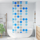 rullegardin til badeværelse 100x240 cm cirkler