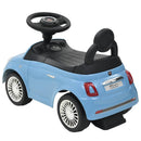 gåbil Fiat 500 blå