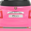 legetøjsbil Fiat 500 lyserød