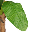 kunstig bananplante med krukke 250 cm grøn
