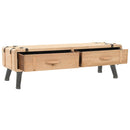 tv-bord 120x33x35 cm massivt grantræ