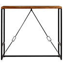 barbord 120x60x106 cm massivt genbrugstræ