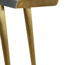 Aviator-skrivebord vintage flyverstil 120 x 60 x 76 cm