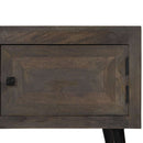 tv-skab i massivt mangotræ 140 x 30 x 45 cm