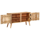 skænk 110x30x60 cm massivt mangotræ
