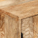 skænk 110x30x60 cm massivt mangotræ