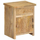 sengebord 40x30x50 cm massivt mangotræ