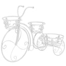 plantestativ cykelform vintagestil metal