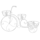 plantestativ cykelform vintagestil metal