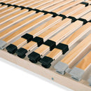 lamelbund til seng med 28 lameller 7 zoner 80 x 200 cm