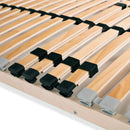 lamelbund til seng med 28 lameller 7 zoner 90 x 200 cm