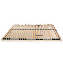 lamelbund til seng med 28 lameller 7 zoner 140 x 200 cm