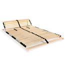 lamelbund til seng med 28 lameller 7 zoner 100 x 200 cm