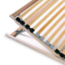 lamelbund til seng med 28 lameller 7 zoner 80 x 200 cm